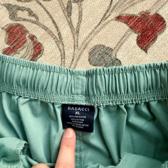 Women's blue scrub bottoms - Picture 5 of 5